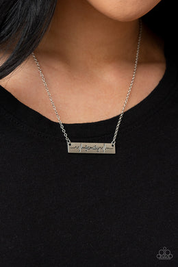 Living The Mom Life - Silver Paparazzi Accessories