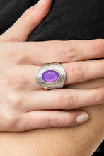 Load image into Gallery viewer, Calm And Classy - Purple Ring Paparazzi Accessories