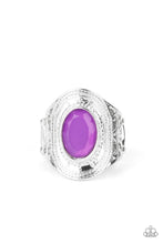 Load image into Gallery viewer, Calm And Classy - Purple Ring Paparazzi Accessories