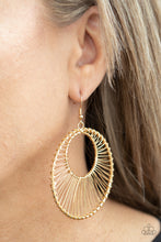 Load image into Gallery viewer, Artisan Applique - Gold Earrings Paparazzi Accessories