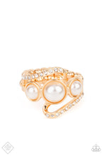Load image into Gallery viewer, Posh Progression Gold Ring Paparazzi Accessories
