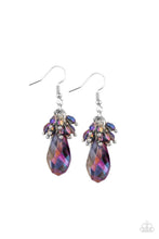 Load image into Gallery viewer, Well Versed in Sparkle - Purple Earrings Paparazzi Accessories