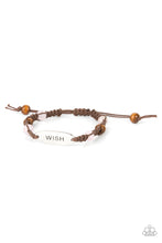 Load image into Gallery viewer, WISH This Way - Pink Pull-Tie Bracelet Paparazzi Accessories