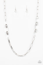 Load image into Gallery viewer, Have I Made Myself Clear? - White Necklace Paparazzi Accessories