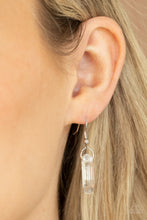 Load image into Gallery viewer, Have I Made Myself Clear? - White Necklace Paparazzi Accessories