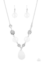 Load image into Gallery viewer, DEW What You Wanna DEW - White Necklace Paparazzi Accessories