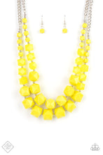 Load image into Gallery viewer, Summer Excursion Yellow Necklace Paparazzi Accessories