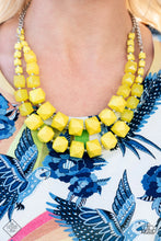 Load image into Gallery viewer, Summer Excursion Yellow Necklace Paparazzi Accessories