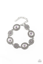 Load image into Gallery viewer, Secret Garden Glamour - Purple Bracelet Paparazzi Accessories