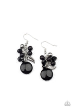 Load image into Gallery viewer, Whimsically Musical - Black Earrings Paparazzi Accessories