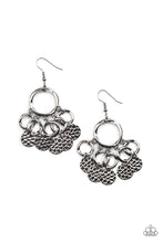 Load image into Gallery viewer, Partners in CHIME - Black Earrings Paparazzi Accessories