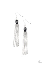 Load image into Gallery viewer, Drop-Dead Dainty - Black Earrings Paparazzi Accessories
