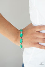 Load image into Gallery viewer, Smooth Move - Green Bracelet Paparazzi Accessories