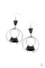 Load image into Gallery viewer, Deco Dancing - Black Earrings Paparazzi Accessories