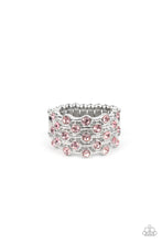 Load image into Gallery viewer, Metro Motivation - Pink Rhinestone Ring Paparazzi Accessories