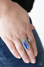 Load image into Gallery viewer, Luminary Luster - Blue Ring Paparazzi Accessories