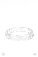 Load image into Gallery viewer, Clear-Cut Couture White Bracelet Paparazzi Accessories