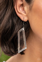 Load image into Gallery viewer, The Final Cut Black Earrings Paparazzi Accessories