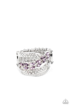Load image into Gallery viewer, Emulating Elegance - Purple Ring Paparazzi Accessories