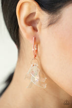 Load image into Gallery viewer, Jaw-Droppingly Jelly - Copper Hoop Earrings Paparazzi Accessories