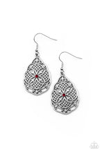 Load image into Gallery viewer, Paradise Picnic - Red Earrings Paparazzi Accessories