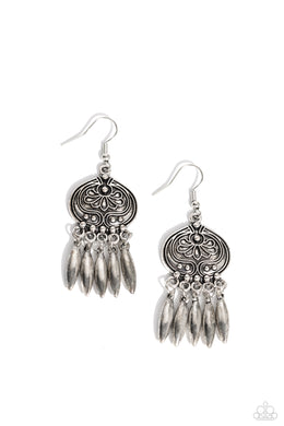 Future, PASTURE, and Present - Silver Paparazzi Accessories