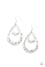 Load image into Gallery viewer, Museum Muse - Silver Earrings Paparazzi Accessories