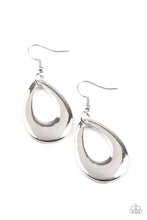 Load image into Gallery viewer, All Allure, All The Time - Silver Earrings Paparazzi Accessories