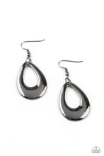 Load image into Gallery viewer, All Allure, All The Time - Black Gunmetal Earring Paparazzi Accessories