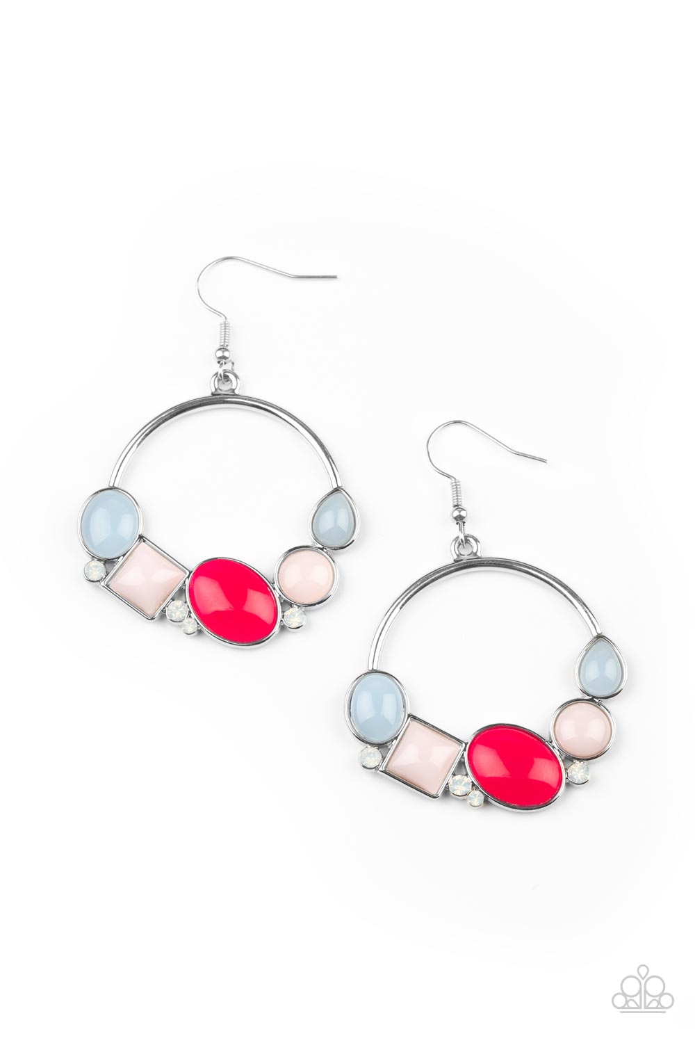 Beautifully Bubblicious - Multi Earrings Paparazzi Accessories