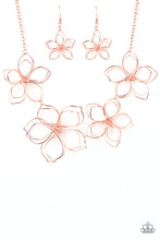 Load image into Gallery viewer, Flower Garden Fashionista - Copper Floral Necklace Paparazzi Accessories