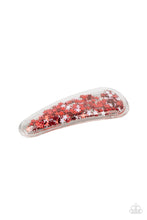 Load image into Gallery viewer, Oh, My Stars and Stripes - Red Hair Accessory Paparazzi Accessories