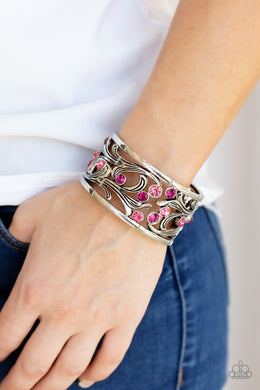 Garden Masquerade - Pink Bracelet Paparazzi Accessories