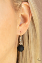 Load image into Gallery viewer, Sea Glass Wanderer - Black Necklace Paparazzi Accessories