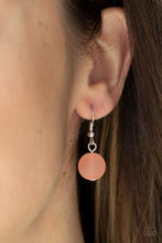 Load image into Gallery viewer, Sea Glass Wanderer- Orange Necklace Paparazzi Accessories