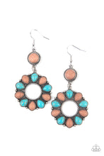 Load image into Gallery viewer, Back At The Ranch - Multi Stone Earrings Paparazzi Accessories