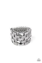 Load image into Gallery viewer, Checkered Couture - Silver Ring Paparazzi Accessories