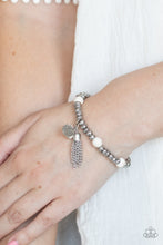Load image into Gallery viewer, Whimsically Wanderlust - White Stone Stretchy Bracelet Paparazzi Accessories