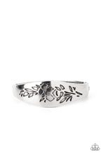 Load image into Gallery viewer, Fond of Florals - Silver Bracelet Paparazzi Accessories