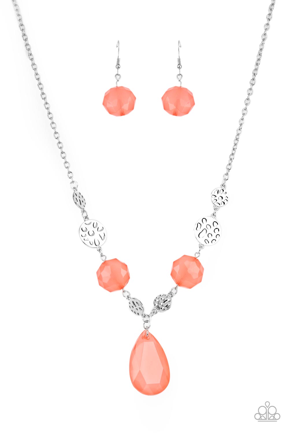 DEW What You Wanna DEW - Orange Necklace Paparazzi Accessories
