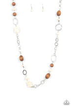 Load image into Gallery viewer, Prairie Reserve - White Necklace Paparazzi Accessories