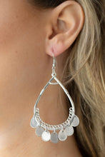 Load image into Gallery viewer, Meet Your Music Maker - Silver Earrings Paparazzi Accessories