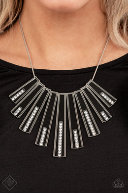 Fan-tastically Deco - Black Necklace Paparazzi Accessories