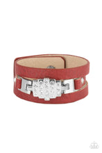 Load image into Gallery viewer, Ultra Urban - Red Leather Bracelet Paparazzi Accessories