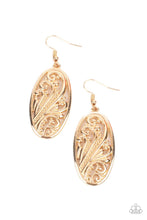 Load image into Gallery viewer, High Tide Terrace - Gold Earrings Paparazzi Accessories
