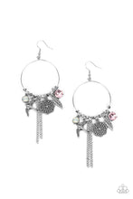 Load image into Gallery viewer, TWEET Dreams - Pink Rhinestone Earrings Paparazzi Accessories