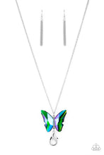 Load image into Gallery viewer, The Social Butterfly Effect - Blue Lanyard Paparazzi Accessories