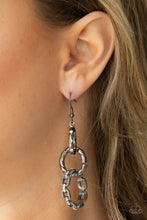 Load image into Gallery viewer, Shameless Shine - Black Earrings Paparazzi Accessories