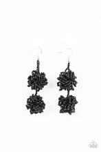 Load image into Gallery viewer, Celestial Collision - Black Earrings Paparazzi Accessories
