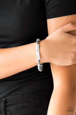 Born Blessed Silver Bracelet Paparazzi Accessories